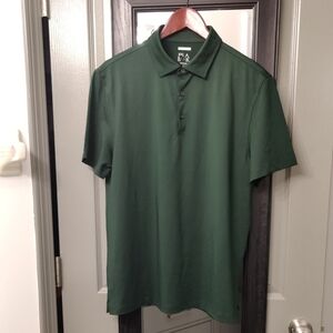 Jos. A. Bank Dark Green Polo Button Down Shirt